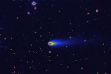 Siding Spring w sztucznych kolorach