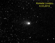 Kometa Lovejoy 6 marca 2014